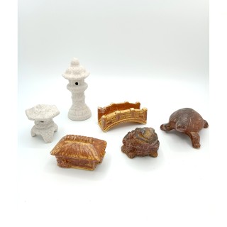 Set 6 Miniature Tenpai Bonsai in Ceramica Giapponese | FlorBonsai