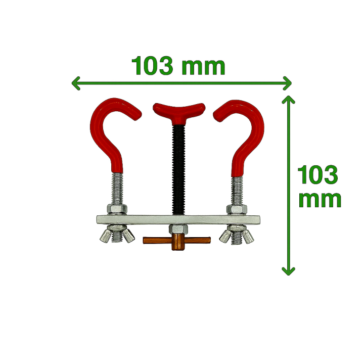 Martinetto Piega Rami Bonsai Regolabile 103×103 mm | Strumento Professionale | FlorBonsai