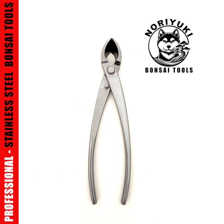 Tronchese concava bonsai Noriyuki 210mm – Acciaio Inox